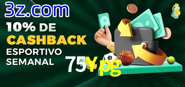 10% de bônus de cashback na 75Ypg